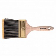 Кисть плоская Golden 4, искусственная щетина, деревянная ручка Mtx Кисть плоская Golden 4, искусственная щетина, деревянная ручка Mtx