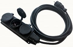 Удлинитель - 50м, ПВС 3х2,5 3500Вт 16А 3роз.каучук, У1-3-50/3,5(IP44) Удлинитель - 50м, ПВС 3х2,5 3500Вт 16А 3роз.каучук, У1-3-50/3,5(IP44)