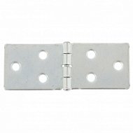 Петля карточная, 110 х 40 мм, цинк, 4 шт, (Металлист) Россия