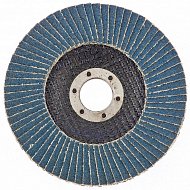 Круг лепестковый торцевой КЛТ-1, ZK10X W (цирконий), зернистость 25Н(P 60), 125 х 22,2 мм, "БАЗ" Россия Круг лепестковый торцевой КЛТ-1, ZK10X W (цирконий), зернистость 25Н(P 60), 125 х 22,2 мм, "БАЗ" Россия