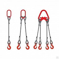 Строп канатный с 4 крюками 4СК 2.0 т, 4 м Строп канатный с 4 крюками 4СК 2.0 т, 4 м
