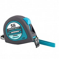 Рулетка "Ergonomisch", 5 м x 19 мм, магнитный обрезиненный зацеп Gross Рулетка "Ergonomisch", 5 м x 19 мм, магнитный обрезиненный зацеп Gross