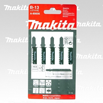 Полотно для э/лоб. Makita B13 по дереву (5 шт) (T111C) A-85656